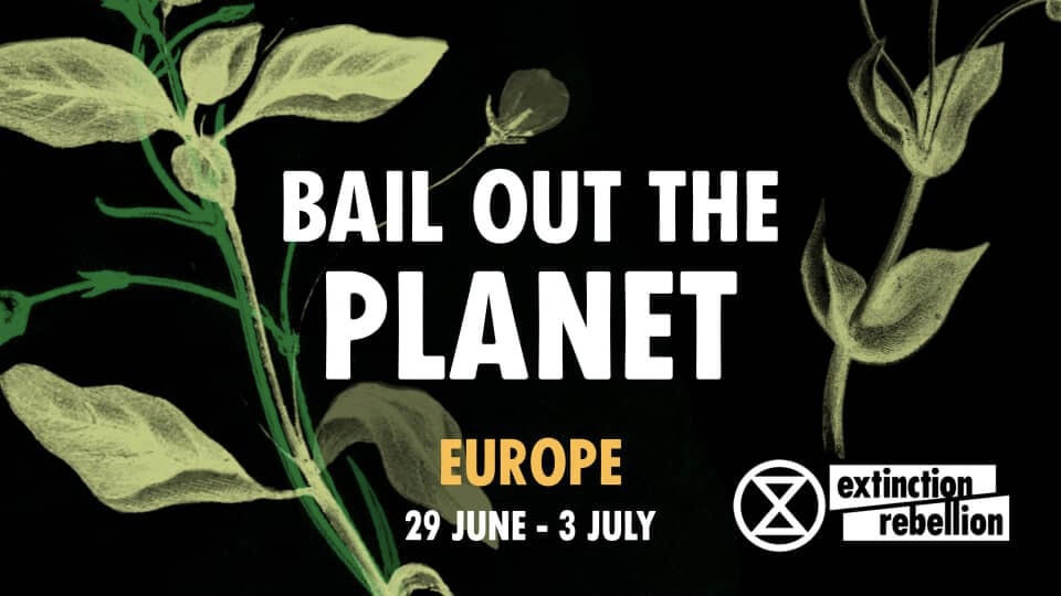Флаер Extinction Rebellion ВыручитьПланету